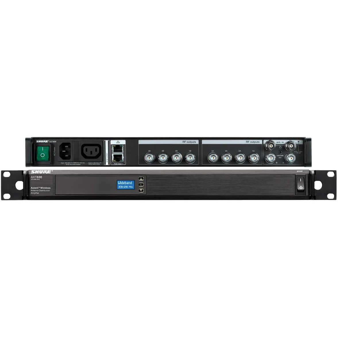 Shure AXT630 - Professional Antenna Distribution System for Axient Digital Wireless Systems