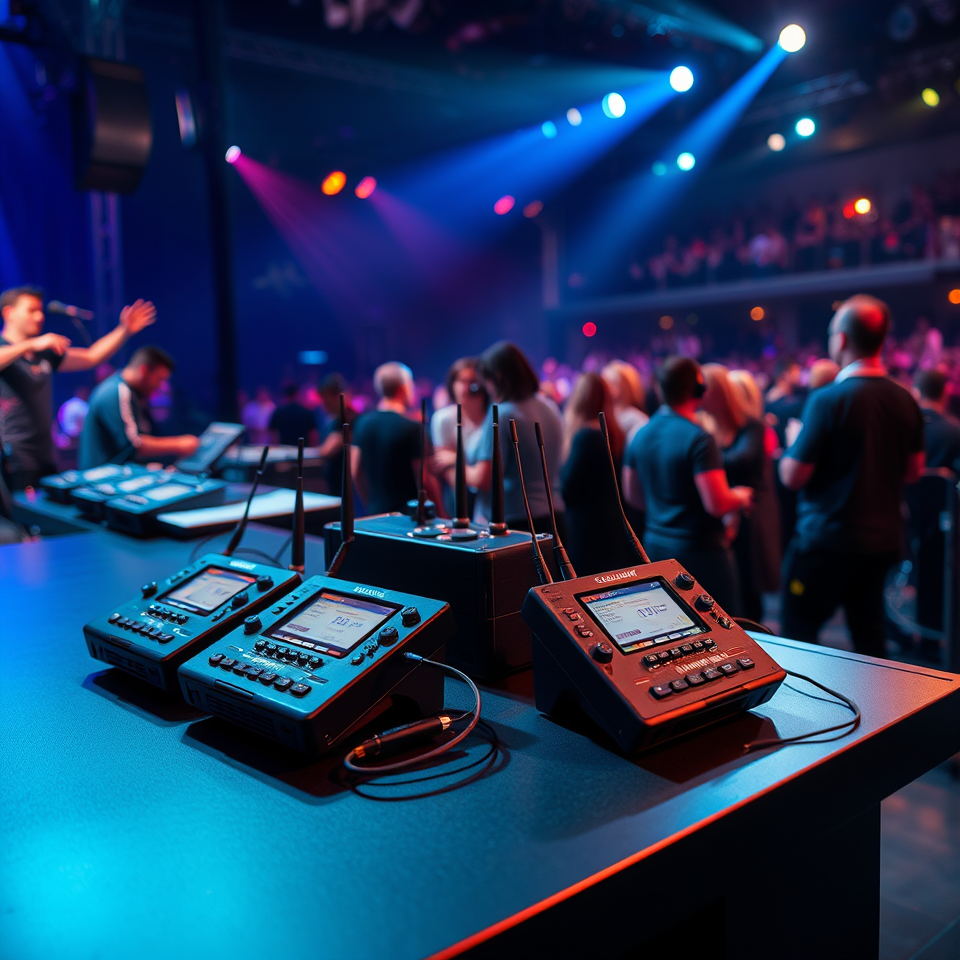 Professional Intercom Communication Systems for Live Events and Production